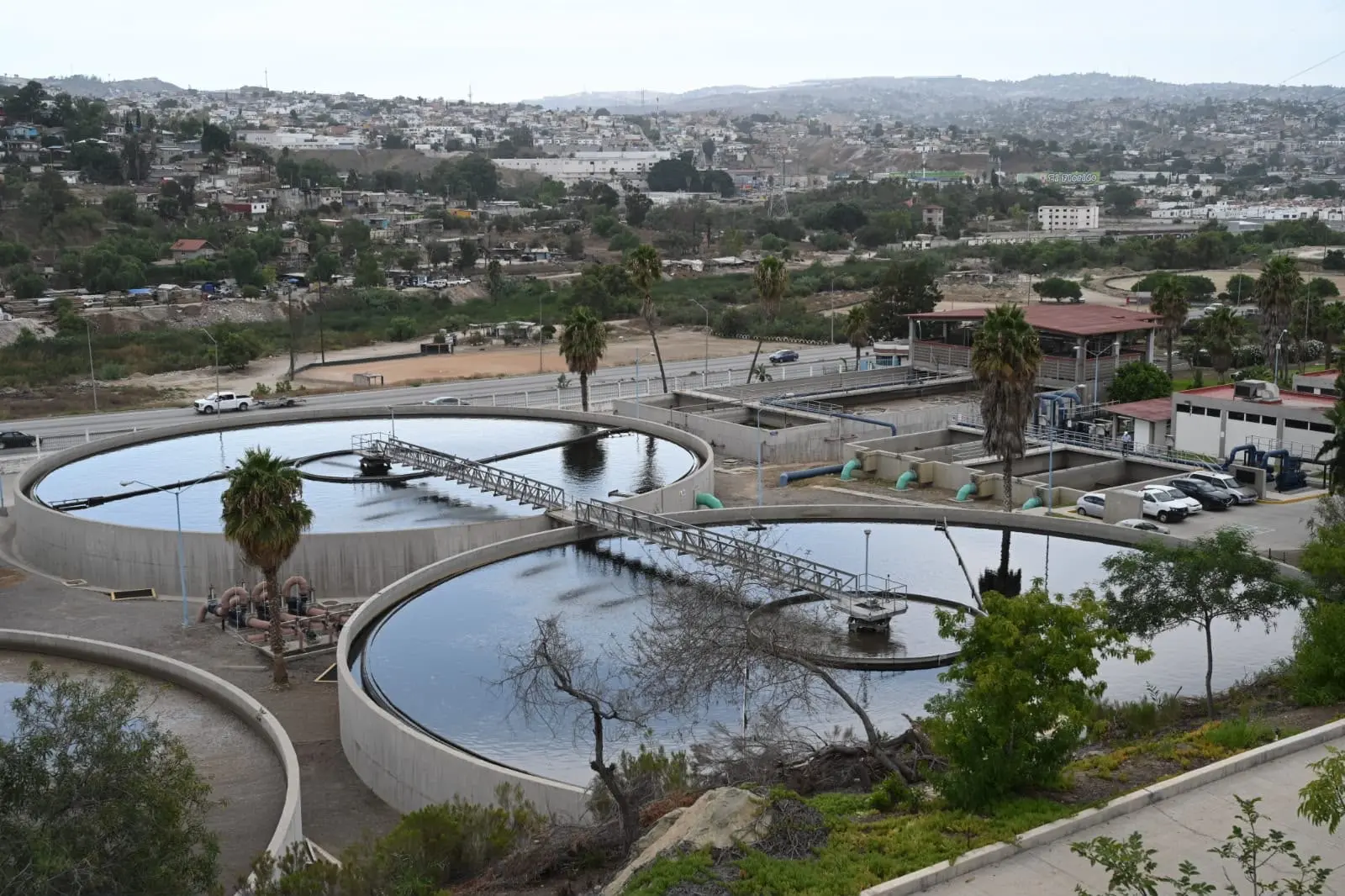 México y Estados Unidos avanzan al 75% en las obras de saneamiento binacional de aguas residuales en Tijuana